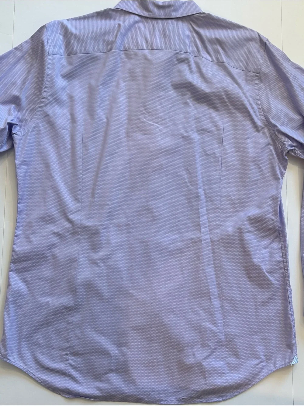 Banana Republic Grant Fit Men’s Light Lavender Button Down Shirt XL